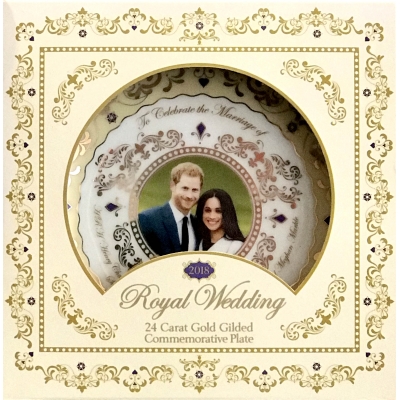 Herinneringsbord Prins Harry & Meghan Markle Royal Wedding Herinneringsbord Prins Harry & Meghan Markle Royal Wedding